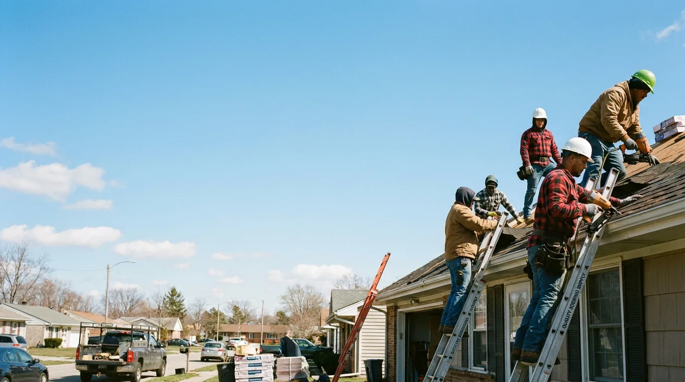 Roofing in Rosebush, MI near me
